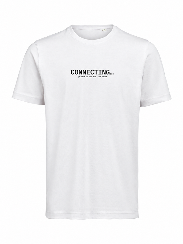 NOTEVEN NINETY+ Connecting, T-shirt bianco, fronte
