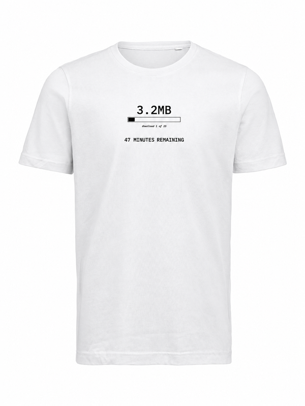 NOTEVEN NINETY+ 47 Minutes Remaining, T-shirt bianco, fronte