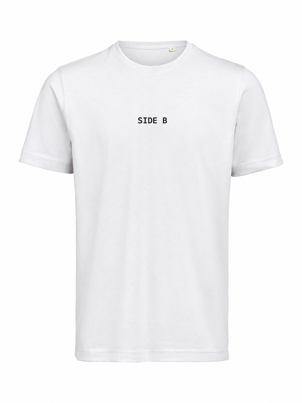 NOTEVEN NINETY+ Side B, T-shirt bianco, fronte