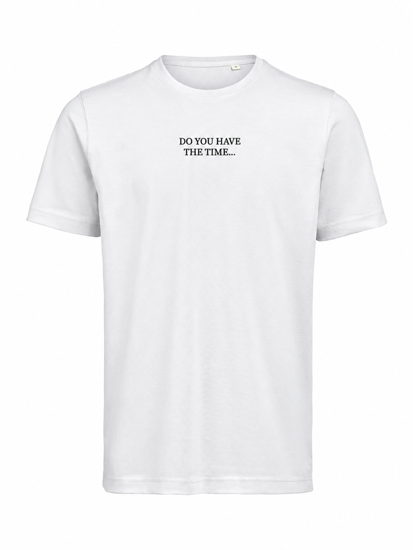 NOTEVEN NINETY+ Do You Have The Time, T-shirt bianco, fronte