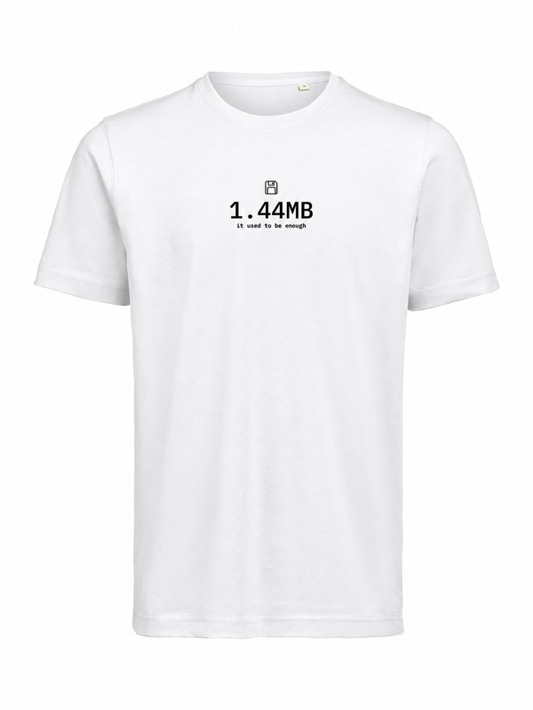 NOTEVEN NINETY+ 1.44 MB, T-shirt bianco, fronte