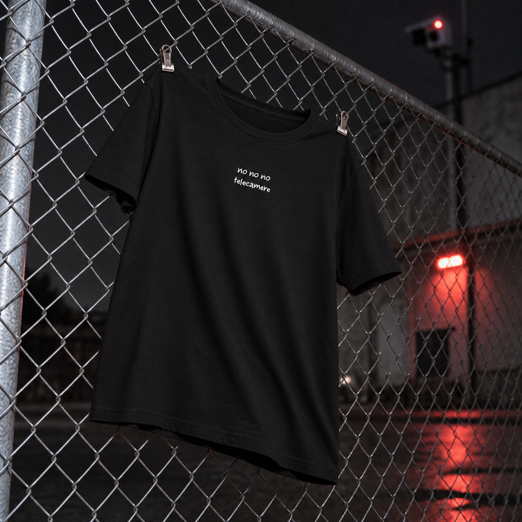 No no no telecamere — T-shirt unisex